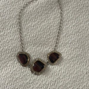Silpada .925 Sterling Silver & Tiger’s Eye Necklace